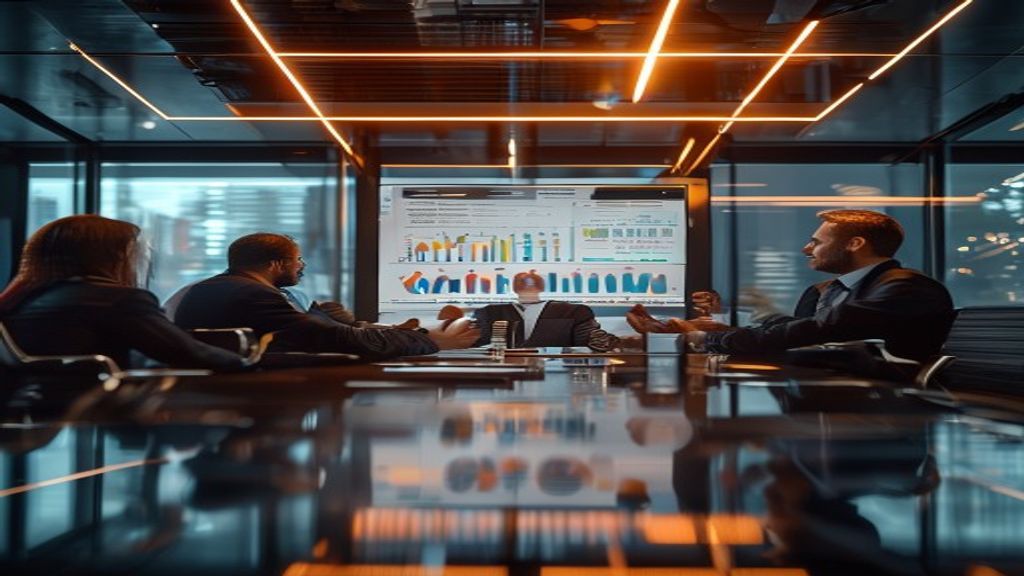 Management consulting strategy session